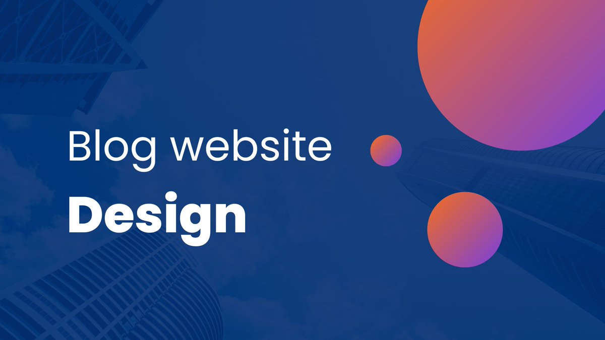 alaminhassanh's tweet image. Designing a blog website can be an exciting and creative process. 
Purpose and target audience: Before you start designing, it's important to understand the purpose of your blog and who your target audience is. 
learn more:
fiverr.com/share/Llrj2Y
#wordpressblogs