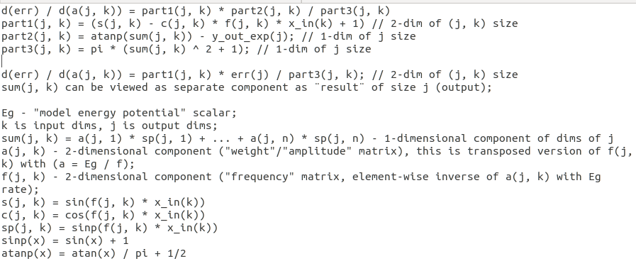 JByte777's tweet photo. #craftprogramming #cottagesoftware #ml #ai #golang #nowruz #maths #esoteric #cyclists #liberty #technoliberty #opensource 

This is how amplitudes correction is implemented in the Fourier-Nowruz model:

https://t.co/5kmuIfAGJ2 https://t.co/1zytXlMwdN