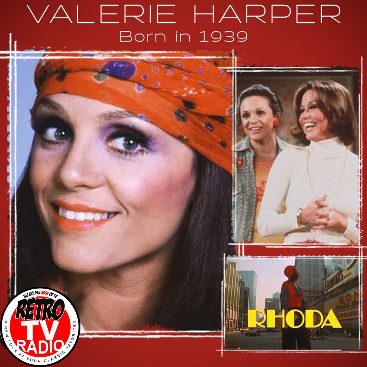 No 'foolin'' it's #Rhoda! #valerieharper #themarytylermooreshow #classictelevision #retrotvradio