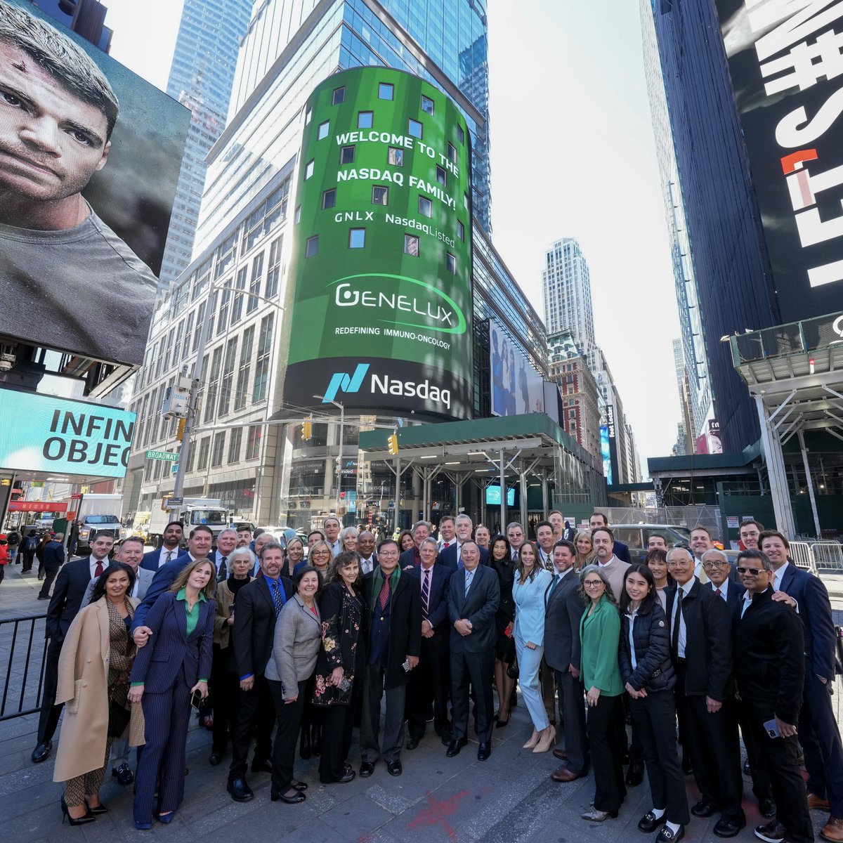 NasdaqExchange's tweet image. .@Genelux_Corp is redefining immuno-oncology. 

$GNLX is a late clinical-stage biotechnology company focused on improving the lives of patients affected by difficult-to-treat solid tumors. #NasdaqListed #CancerResearch
