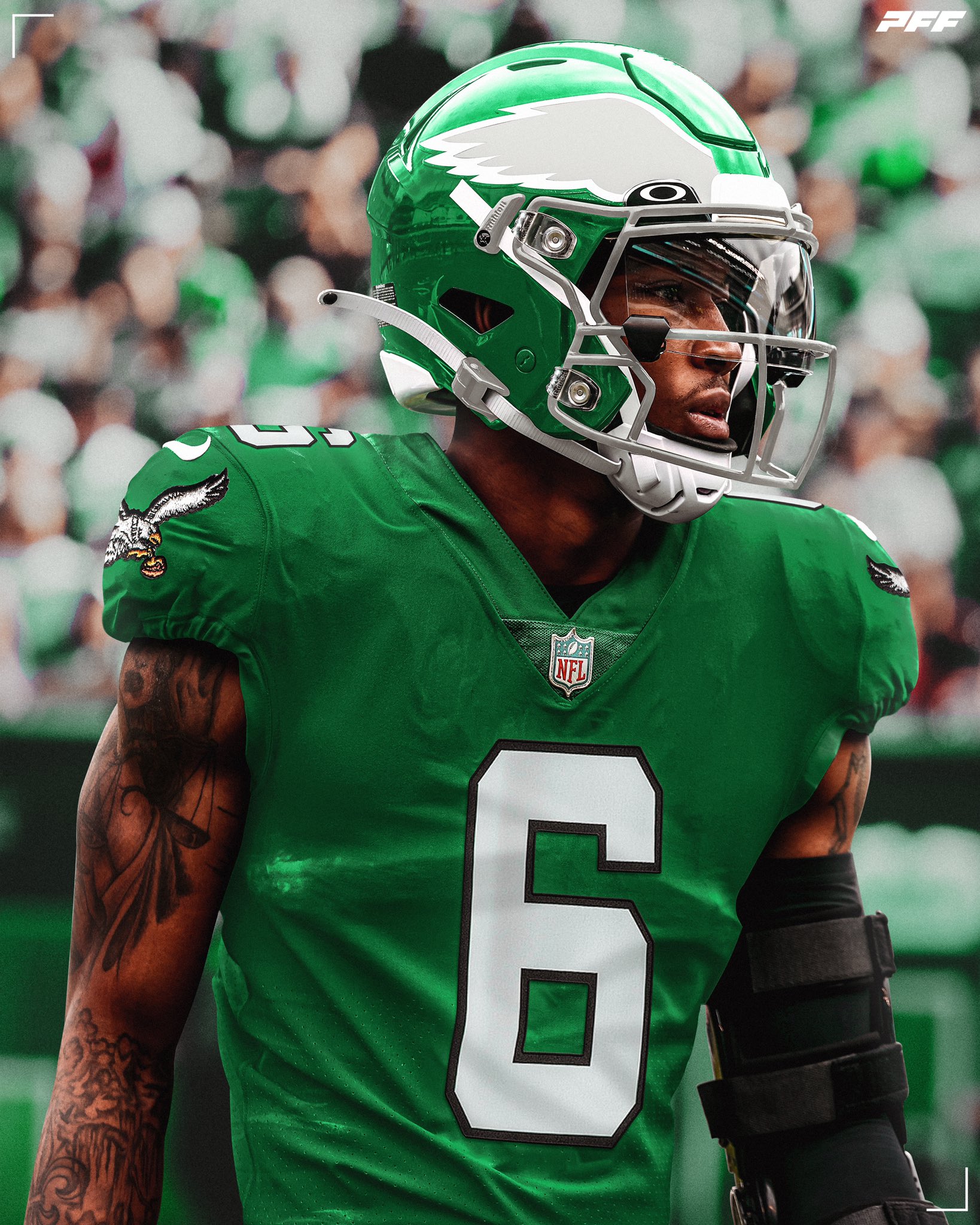 PFF on X: The Eagles are bringing back their Kelly Green uniforms next  season 👀  / X