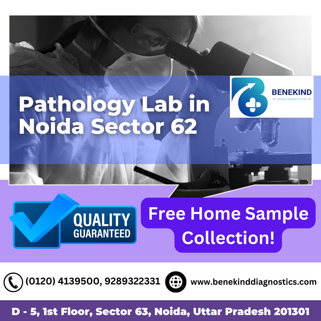 Benekind Diagnostics on Twitter "Best Pathology Lab in Noida Sector 62
