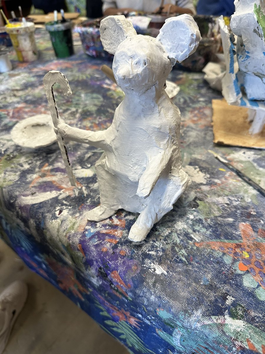 6th grade anthropomorphic creatures in-progress! #art #middleschool #artsmart #anthropomorphic