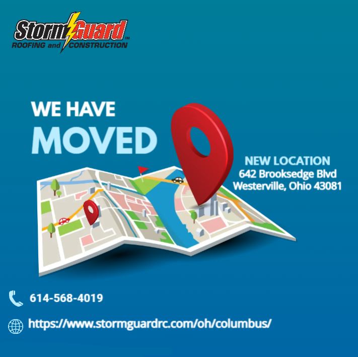 WE HAVE MOVED!  Hello @tellwesterville! The Storm Guard of Columbus family is proud to now call the City of Westerville, Ohio our home.  We are available to take care of all of your Roofing, Siding, & Gutter needs!  Feel free to call us at 614-568-4019.