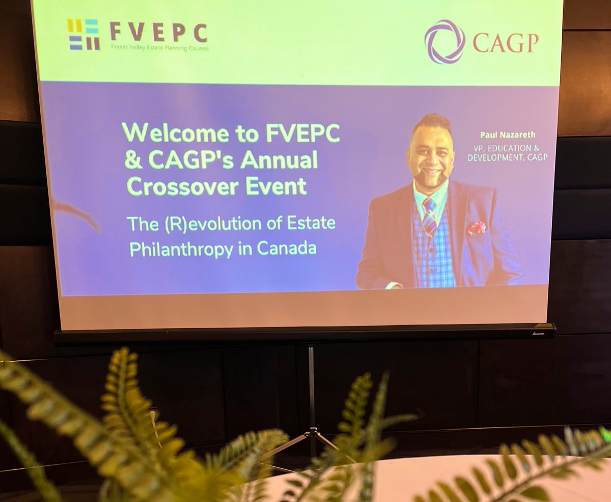 UinvitedU's tweet photo. Great gratitude to our local @CAGPVancouver team for co-hosting with the Fraser Valley Estate Planning Council - a full house of estate & financial planners learning about strategic philanthropy and #WillPowerCA !
More local events at https://t.co/mVbbNr2AOd before #CAGP23 🙌🏾 https://t.co/amWZeobIwl