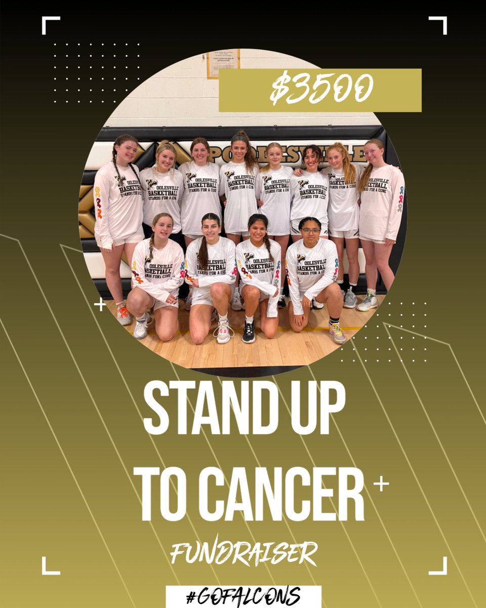 PoolesvilleG's tweet image. Our Girls basketball program raised $3500 in our Stand up to Cancer fundraiser.  All proceeds were donated to Children's National Hospital.  Congratulations Ladies!!  #WERaise @PHSFalcons18 @PHSathletics @MrCarothersPHS @MCPSAthletics