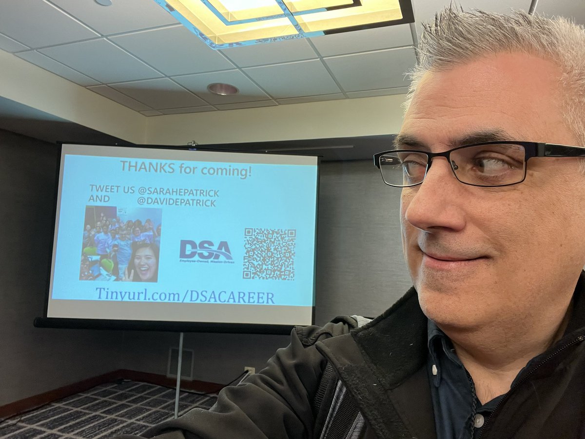 Thanks to everyone who came to <a href="/sarahepatrick/">Sarah Patrick</a> and my @TechGirlzorg  talk <a href="/LibConf/">ITI Events</a>  Computers In Libraries 2023 #CILDC <a href="/DSAINC/">DSAINC</a> #MVPBuzz  tinyurl.com/DSACAREER