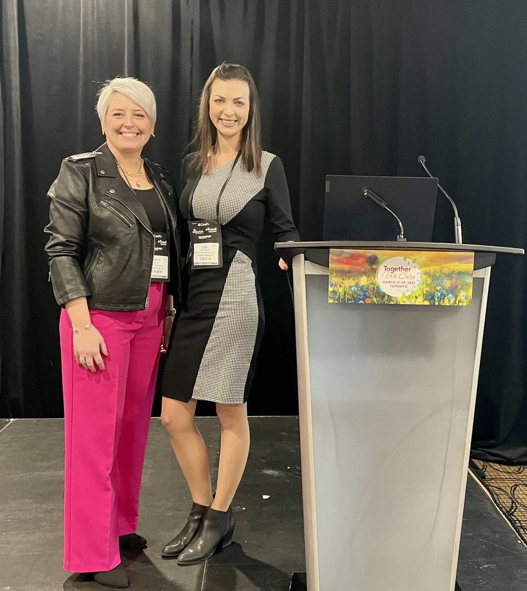 ChristyAParsons's tweet photo. Fantastic session with ⁦@SchlegelVillage⁩ Cheryl Janssen and Lisa Obermeyer at #TWC2023 sharing innovative approaches to ‘Cultivating the Ultimate Team Member Experience’ #ProudToWorkAt  #GrowYourCareerHere 
⁦@ORCAhomes⁩ ⁦@OLTCAnews⁩ https://t.co/Yuu7pwxO14