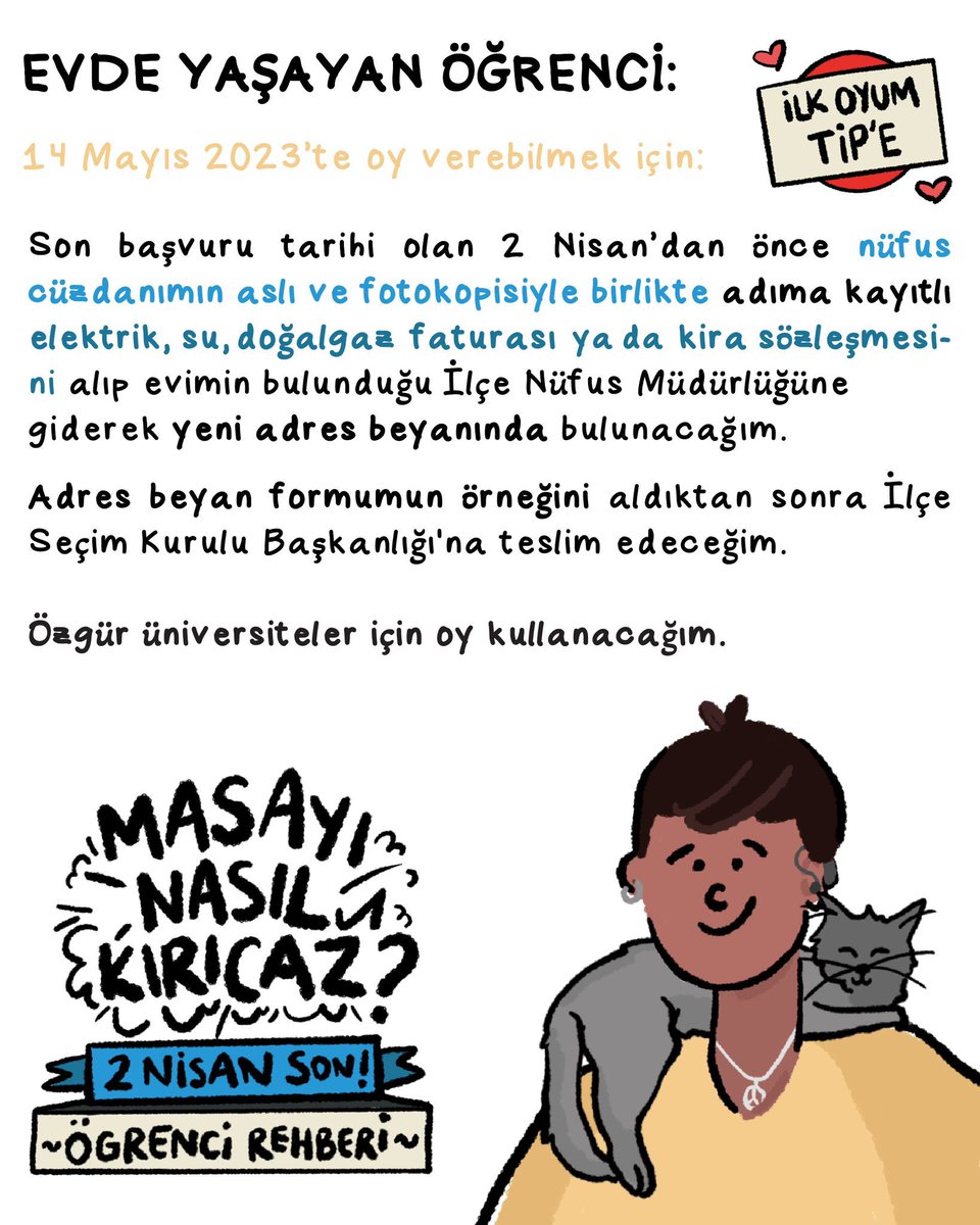 Sen #14Mayıs2023 seçiminde masayı nasıl kıracaksın?
⬇️