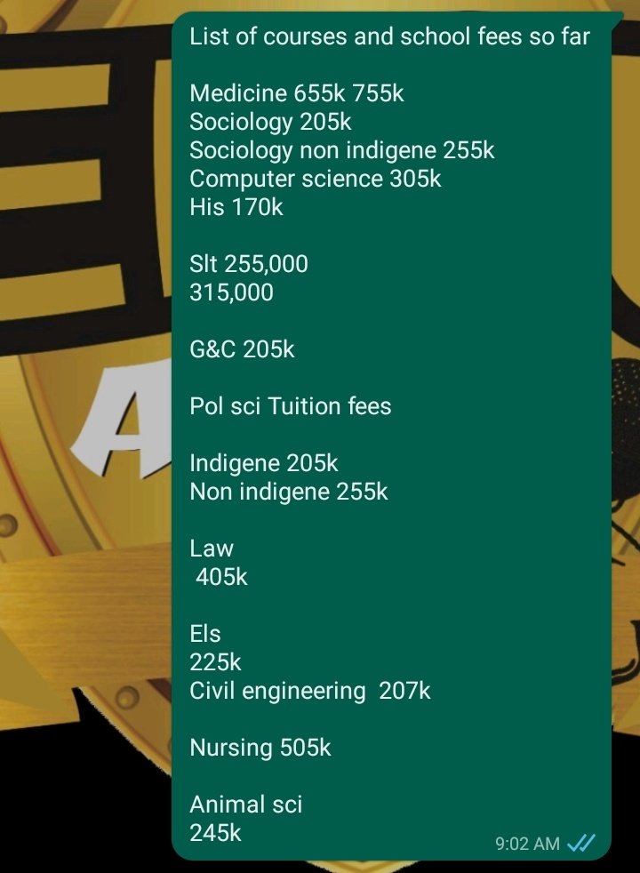 What's this exorbitant price for a state owned university???
We say no to fee increment in EKSU.

@maryosoomotoso1 @ekitimedia @SenAdetunmbi @GovAyoFayose @imgorosoekiti @Blessingmoyino @RtToba @cpsekiti @ceasarolu @ekitistategov @bisiafayemi @FunminyiAfuye @kfayemi 

#SaveEKSU