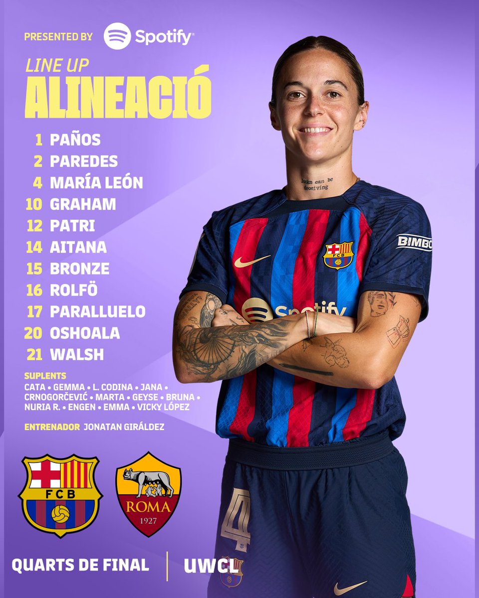 FC Barcelona Femení tweet media