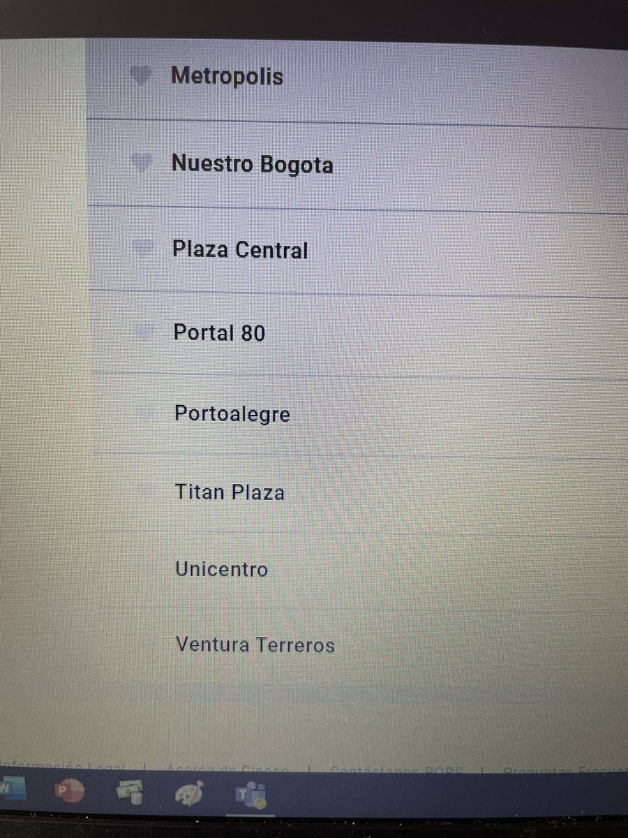 macastillo_'s tweet photo. @Cine_Colombia Iría a verla a santafe bogota pero no deja en la página 😒, de hecho no deja para ninguna función 🙄 https://t.co/8GHDus4EoX