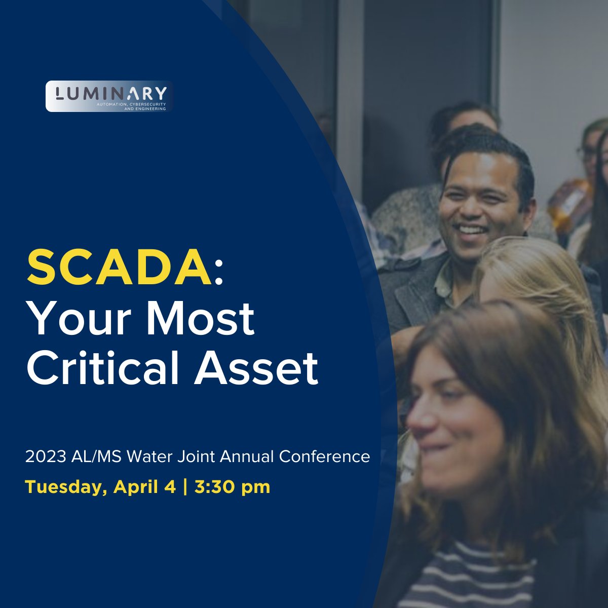 I’m thrilled to announce I’ve been invited to host a second presentation @almswater Joint Annual Conference. I will be discussing SCADA: Your Most Critical Asset on Tuesday, April 4th at 3:30 p.m. 

buff.ly/3DdPVJo

#almswater2023