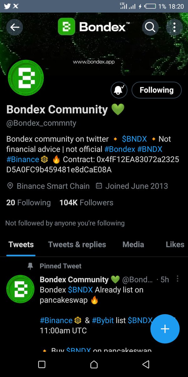 Maghali42's tweet photo. @Bondex_commnty @Bondex_support 0x6d336fAe8400aC2dD3aE3C72110482dcbda1EE93 https://t.co/VMdQofKWMU