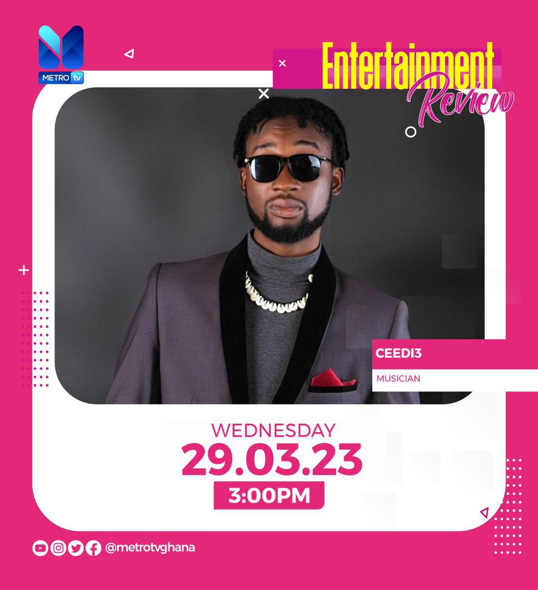 i am live on <a href="/MetrotvGhana/">Metro TV</a> now, Tune in. #cum2papa