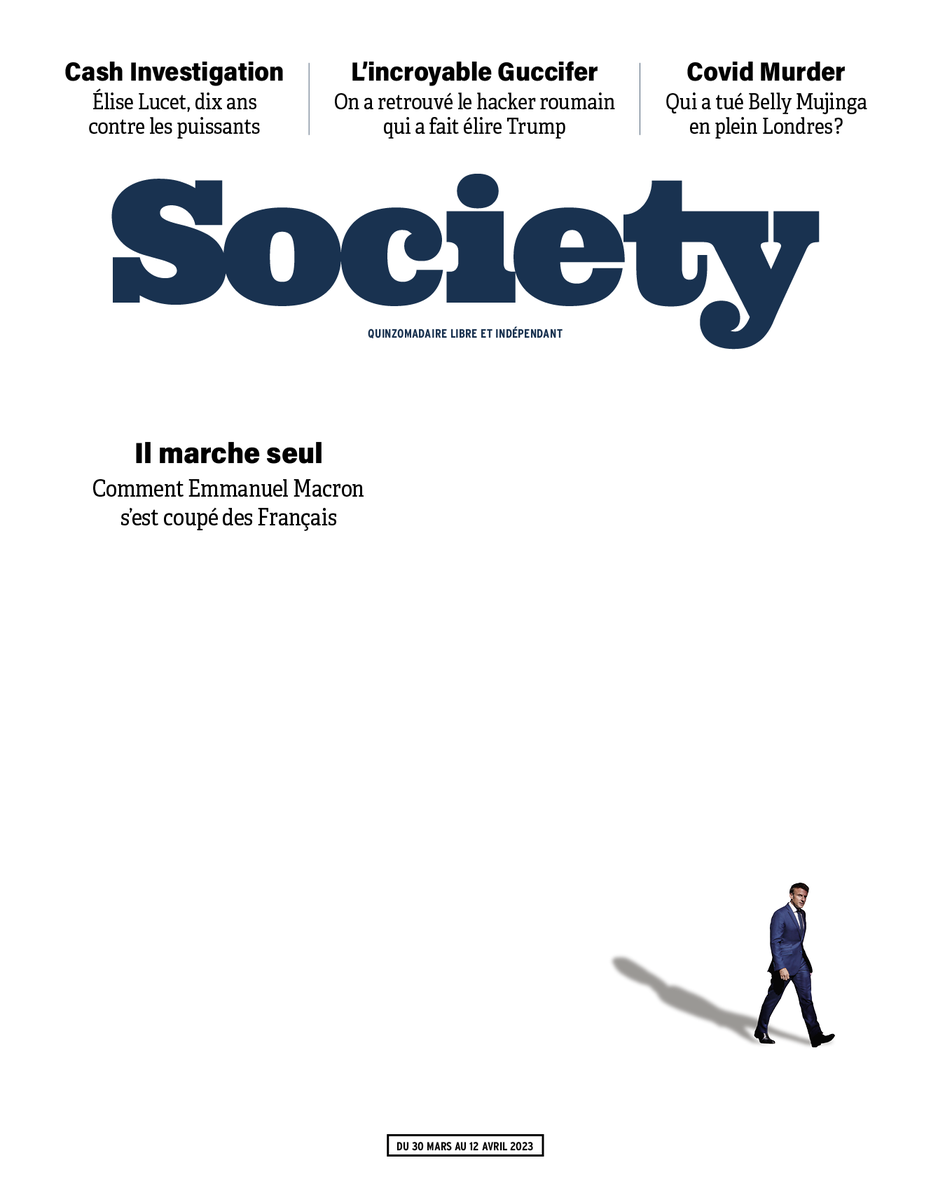 SocietyOfficiel's tweet photo. Avec 70% de Français mécontents, Emmanuel Macron se rapproche dangereusement de son record d'impopularité. Comment en est-il arrivé là ? La réponse à cette question (et à plein d'autres) dans notre nouveau numéro, disponible dès demain. https://t.co/I0HormbIX1