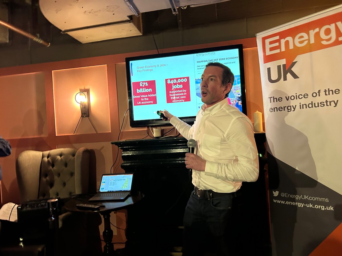 Energy UK (@energyukcomms) on Twitter photo Last night, as part of our brand new series Lightning Bolt Talks, we heard from a fantastic line up of speakers about innovative uses of data in the energy sector.
Thanks to speakers from <a href="/CitizensAdvice/">CitizensAdvice</a>, @LeedsDataCity, <a href="/ArenkoG/">Arenko Group</a>, @YourKuppa and @LCP_Delta for their insights. Last night, as part of our brand new series Lightning Bolt Talks, we heard from a fantastic line up of speakers about innovative uses of data in the energy sector.
Thanks to speakers from <a href="/CitizensAdvice/">CitizensAdvice</a>, @LeedsDataCity, <a href="/ArenkoG/">Arenko Group</a>, @YourKuppa and @LCP_Delta for their insights.