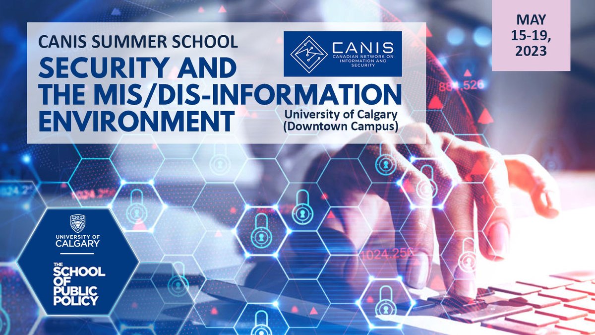 policy_school's tweet photo. We are living in the age of #disinformation.

Register for this ever evolving course, focusing on Canadian and Global #NationalSecurity, #Propaganda and Influence Operations in an information environment of ever-growing complexity. Seating is limited.

https://t.co/VBSIKiT12h https://t.co/j5DdOfNLQb