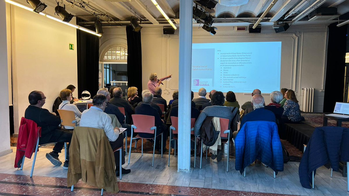 AVSarria's tweet photo. Donem les gràcies a totes les persones que ahir al vespre ens van acompanyar a l'Assemblea de l'Associació Veïnal de Sarrià celebrada a la @Casaorlandai , això com les propostes, suggeriments i intervencions diverses que ens ajuden a intentar millorar la nostra gestió. https://t.co/noS7vIyCD5