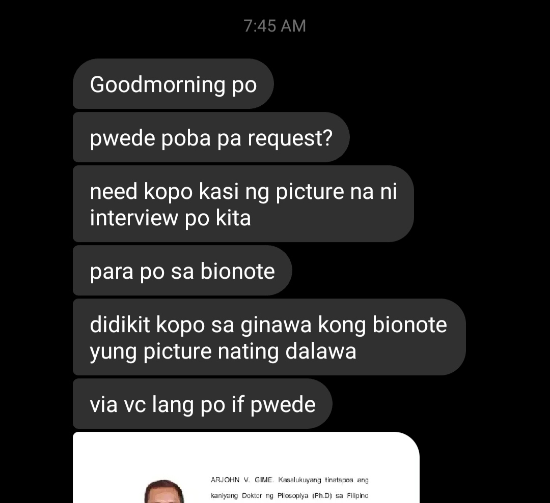 EmigsJ's tweet image. Gigil mo ako estudyante na galing sa underworld! Close tayo?