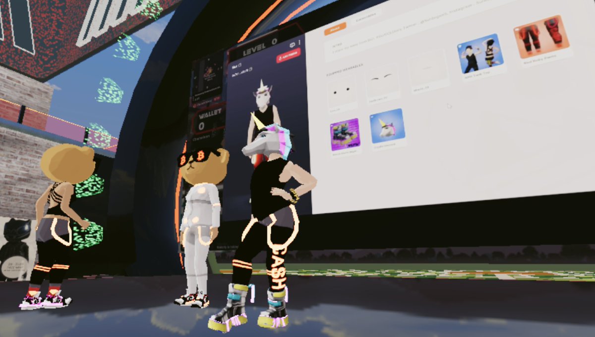 🍞 Here we doing fashion !! #NPH and <a href="/DefiDripDCL/">DeFi Drip</a>
 showcase at <a href="/MetaPartyDCL/">MetaParty</a>, looking stunning <a href="/StateClyr/">StateC ⚛️☣️</a> #MPMVFW 🍞