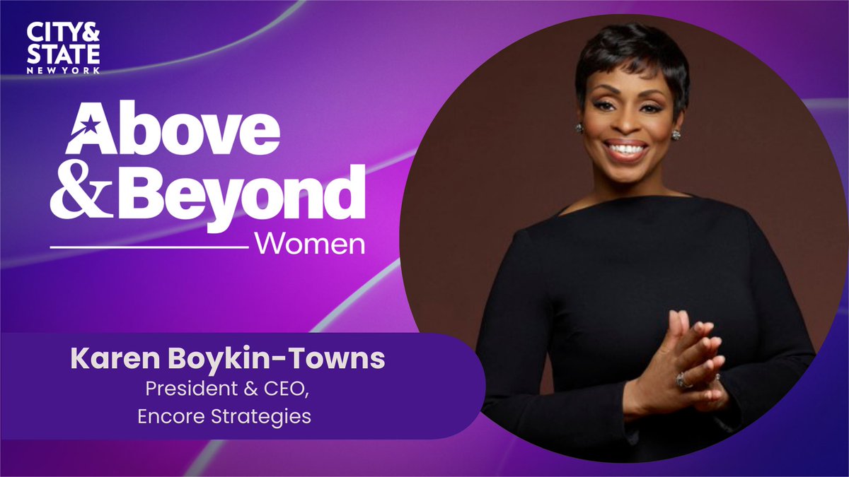 Excited to share that I've been included in @cityandstateny's Above & Beyond: Women list for 2023! It's an honor to be among so many amazing women. Check out the full list here: bit.ly/3zglQWU #WomensHistoryMonth #CityandStateNY #AboveandBeyond #Thrive #Leadership