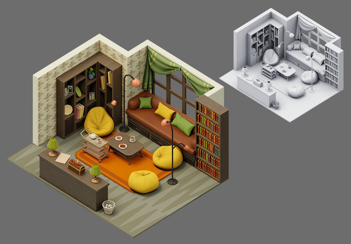 AAAGameArt's tweet photo. Our 3d artists create outstanding 3D low/high poly scenes for your projects. Come and experience the magic yourself!

#3dfurniture #3dinterior #3dart #livingroomdecor #gamedev #aaagameartstudio #lowpoly #3dscenes #3ddesign #lowpolyart #artoutsource #environment3d #3dmodel https://t.co/Gz44y8YkQl