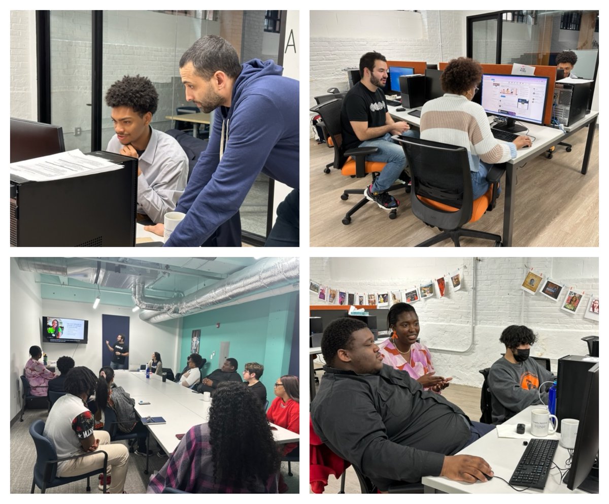 We had a great professional development session last week with volunteers from <a href="/LinkedIn/">LinkedIn</a>! The volunteers discussed ways to navigate and create a profile. Thank you to Shar Scott-Runyan the Talent Attraction Content Manager for organizing the event for our Kensington young adults.