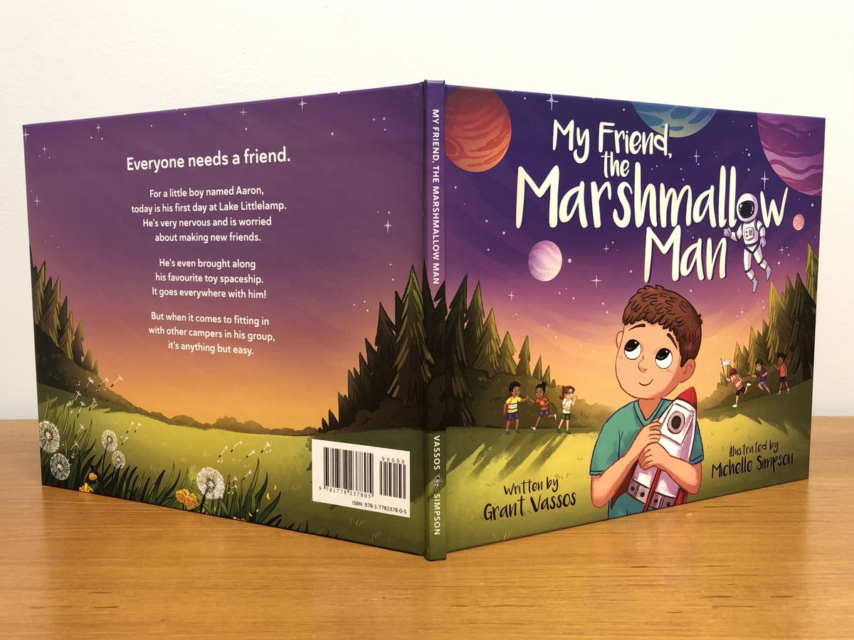 I’m proud to announce that my new book, My Friend, the Marshmallow Man, is now available on Amazon and through my e-commerce store!

Thanks to everyone who pre-ordered a copy in advance. I appreciate your support!

You can buy your hardcover today by clicking the link in my bio.