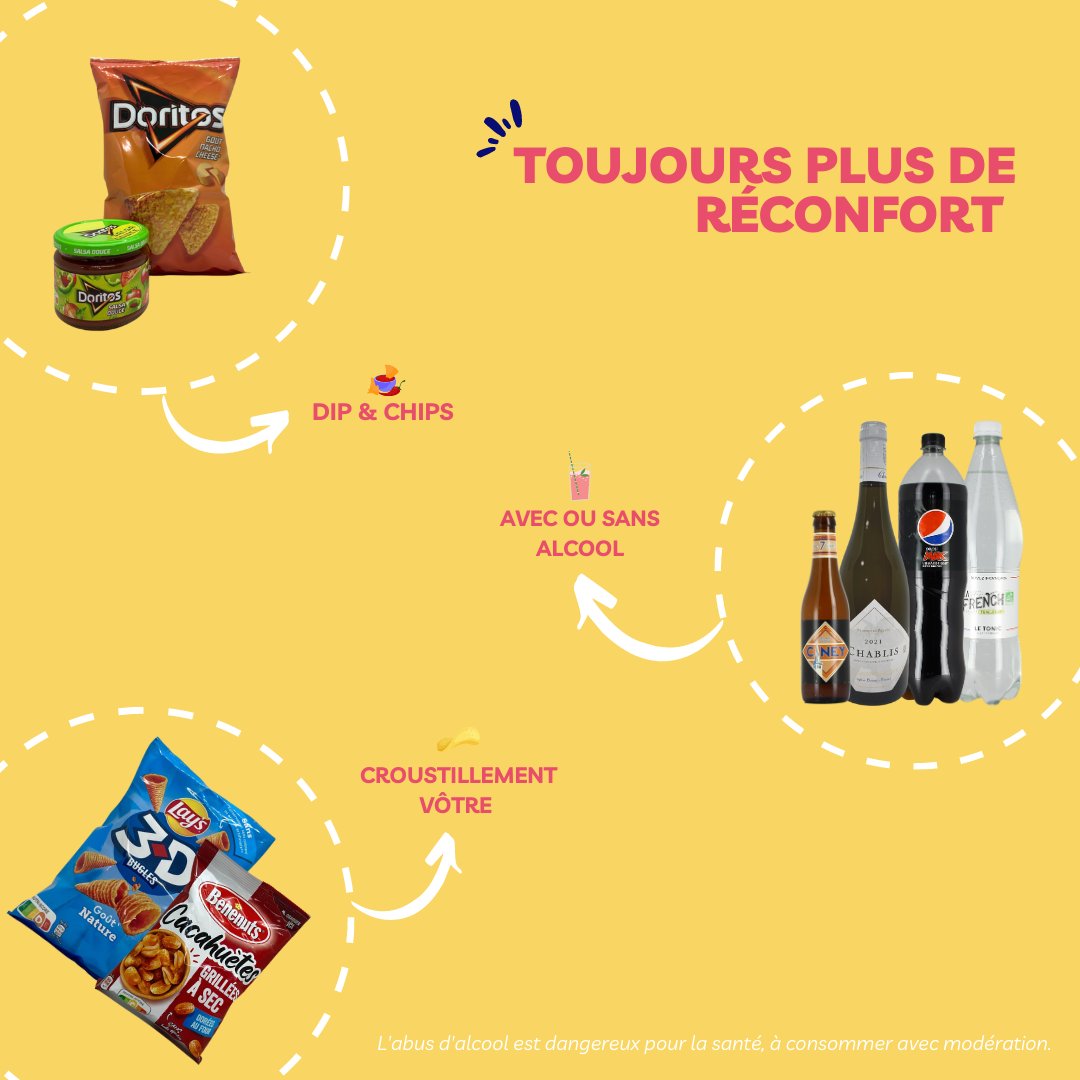 allo_apero's tweet photo. La news qui donne le smile: ce soir, on fait plaisir à toute la famille avec ces pépites 🙌

À commander tous les jours à partir de 19h00, testez dès ce soir sur https://t.co/lnhGRMTK9r  ou sur nos apps 💫

#news #nouveautes #ordernow #snack #drinks https://t.co/Bfe6Wg0Vcp