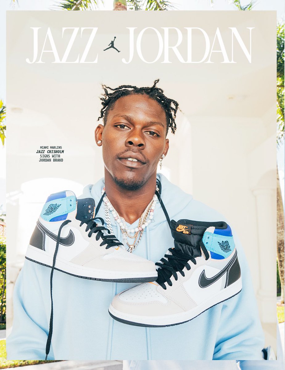 RocNationSports's tweet image. JAZZ ✖️ JORDAN 💎 “It’s just iconic.” 

@j_chisholm3 is now one of five MLB players signed to @Jumpman23 &amp;amp; the first Bahamian athlete signed.