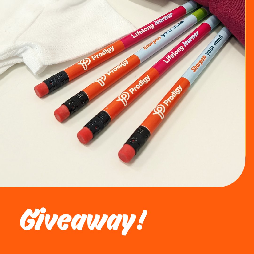 #TeacherTwitter Tomorrow is #WorldPencilDay &amp; we want to help stock your classrooms with supplies, so we're giving away pencils to 3 lucky teachers! ✏️ ✏️ 

To enter: 
🌟 Follow @prodigygame
🌟 RT this post
🌟 Tag a #teacher friend who deserves some new pencils! 👇 🎁