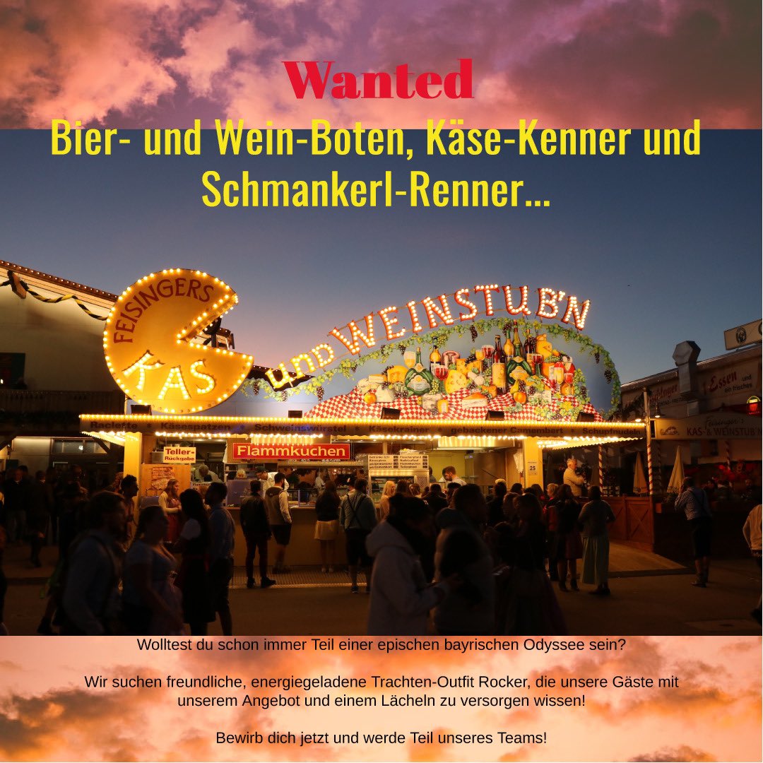 Mike99849079's tweet photo. #job #feisingerskasundweinstubn #munich https://t.co/Oas3eki3I7