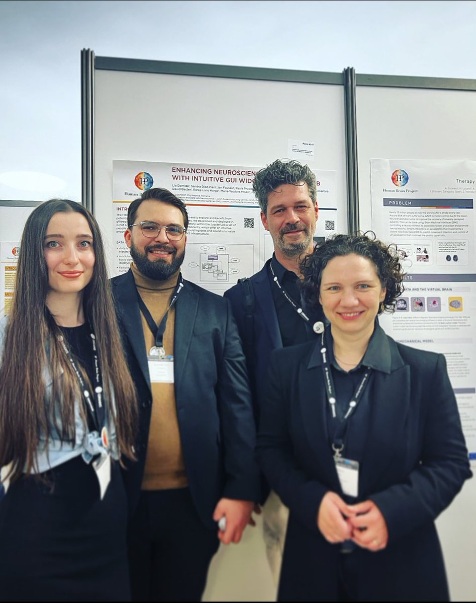 The #Brainiac Team is waiting you at poster #147 at #HBPSummit!

Our #SoftwareArchitect rock-star even made the trip from #Romania 🔥

Don’t miss the opportunity to have a chat with her!

#neuroscience