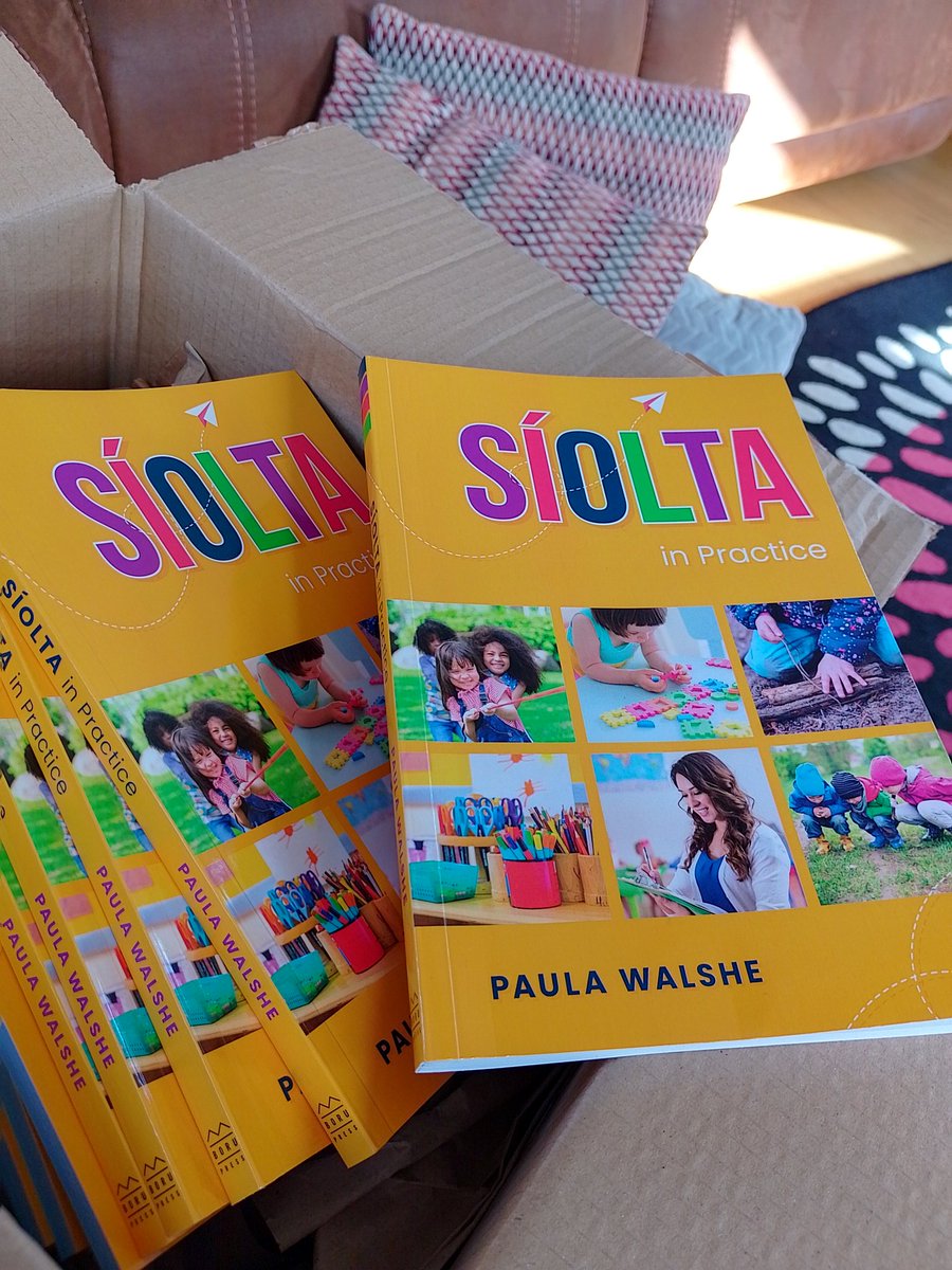 Paula Walshe (@walshe_paula) on Twitter photo It's here and it's actually real! My book "Síolta in Practice". Thank you <a href="/PressBoru/">Boru Press</a> and <a href="/MaryMoloneyie/">Mary Moloney</a> for the wonderful foreward. Available to order from borupress.ie/bookshop/siolt…
#proud #publishedauthor <a href="/EdChatIE/">EdChatIE</a> <a href="/SETU_ECEP/">SETU Early Childhood Education</a> <a href="/MIE_ECE/">MIE Early Childhood Education</a> <a href="/portobelloInst/">Portobello Institute</a> <a href="/DCU_LLECE/">DCU School of Language, Literacy and ECE</a> <a href="/MICEducationFac/">Faculty of Education, Mary Immaculate College.</a> It's here and it's actually real! My book "Síolta in Practice". Thank you <a href="/PressBoru/">Boru Press</a> and <a href="/MaryMoloneyie/">Mary Moloney</a> for the wonderful foreward. Available to order from borupress.ie/bookshop/siolt…
#proud #publishedauthor <a href="/EdChatIE/">EdChatIE</a> <a href="/SETU_ECEP/">SETU Early Childhood Education</a> <a href="/MIE_ECE/">MIE Early Childhood Education</a> <a href="/portobelloInst/">Portobello Institute</a> <a href="/DCU_LLECE/">DCU School of Language, Literacy and ECE</a> <a href="/MICEducationFac/">Faculty of Education, Mary Immaculate College.</a>