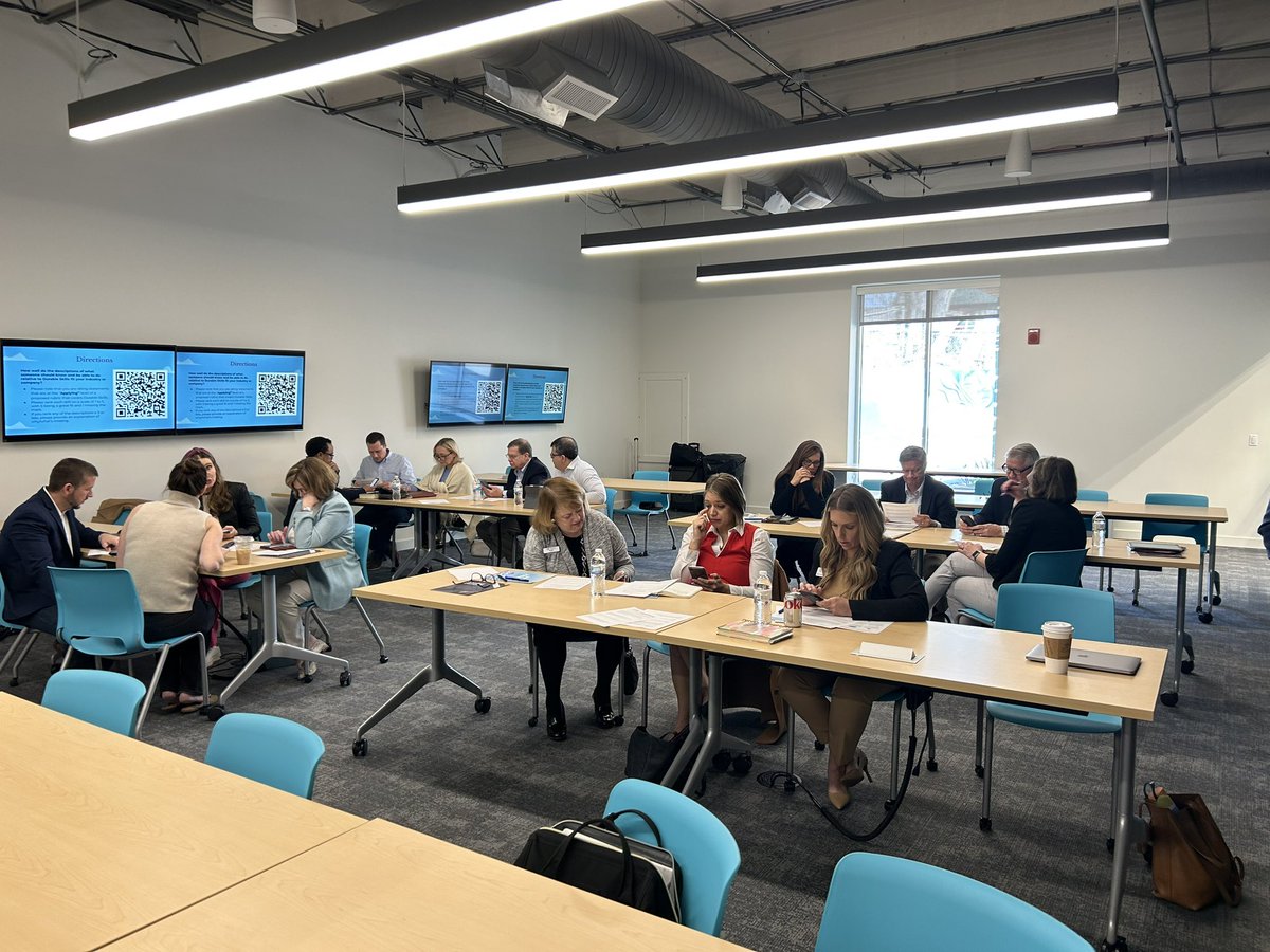 TorreeAligned's tweet photo. Great group of subject matter experts going through the newly created #DurableSkills rubric in KC!  @WeAreAligned @AmericaSucceeds https://t.co/ThS6Jo02R9