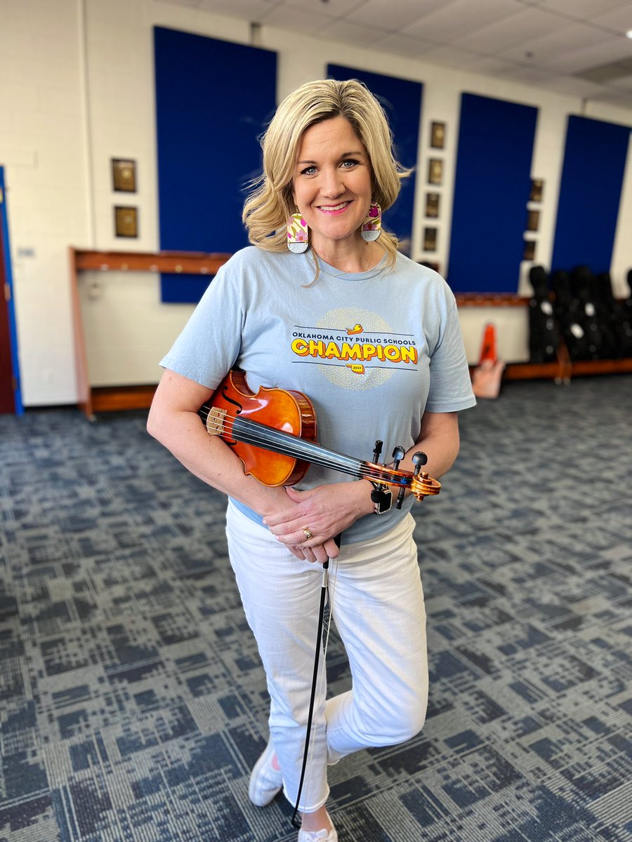 kimmybanz's tweet photo. Have you heard the news? The @FoundationOKCPS is hosting the “T-Up for OKCPS” event on May 4th!  Please join me in support and solidarity for @OKCPS by purchasing &amp; wearing the official T-Up for OKCPS shirt. Visit https://t.co/OlezYMt6X6 to learn more and grab yours today! https://t.co/DA4HomQI4R