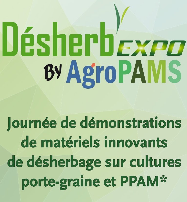 LaFNAMS's tweet photo. Désherb'expo by #AgroPAMS : le dactyle porte-graine pousse... et les adventices aussi ! RDV le 13 avril pour voir comment cette culture sera désherbée sans chimie
Inscriptions / exposants https://t.co/a4ujcGnqKU
@iteipmai @semae_officiel @VEGEPOLYSVALLEY #hempit
@ChambagriPdL https://t.co/7PKfxyuiFH