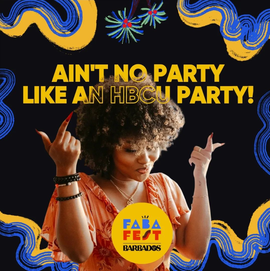 fabafest's tweet photo. HBCU party in paradise?! Sheesh!
Don't be the one who misses this 1st-of-its-kind celebration.
Even if you didn't go to an HBCU, you're invited. Get your crew together & join us in Barbados, June 15-18. Passes available now- https://t.co/ihkNyjvsJt
#FABAFest #Barbados #HBCULove https://t.co/rPEfHtEJZA