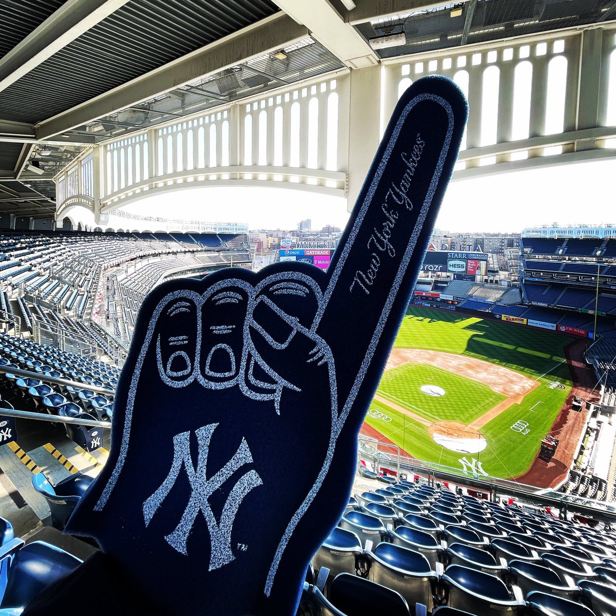 Yankee Stadium on Twitter "1 day."