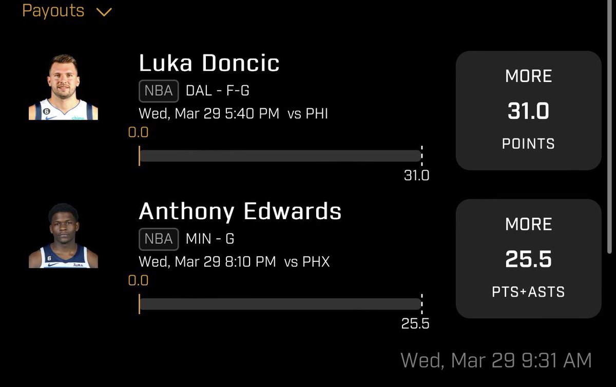 PaPaChef__'s tweet photo. FAVORITE PROPS TODAY‼️🔥

RIDING SOME GOATS WITH THESE SLIPS LOCK EM IN🗣️✅

LIKE IF TAILING ANY LFG💰

#prizepicks #gamblingtwitter #NBA https://t.co/CEcY68eriY