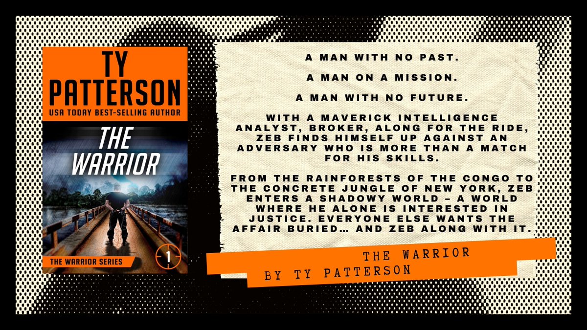🚨 New signing alert! 🚨

We are excited to announce that we will be publishing The Warrior by Ty Patterson later this year 🔪🤩

Keep your eyes peeled for more on this soon...