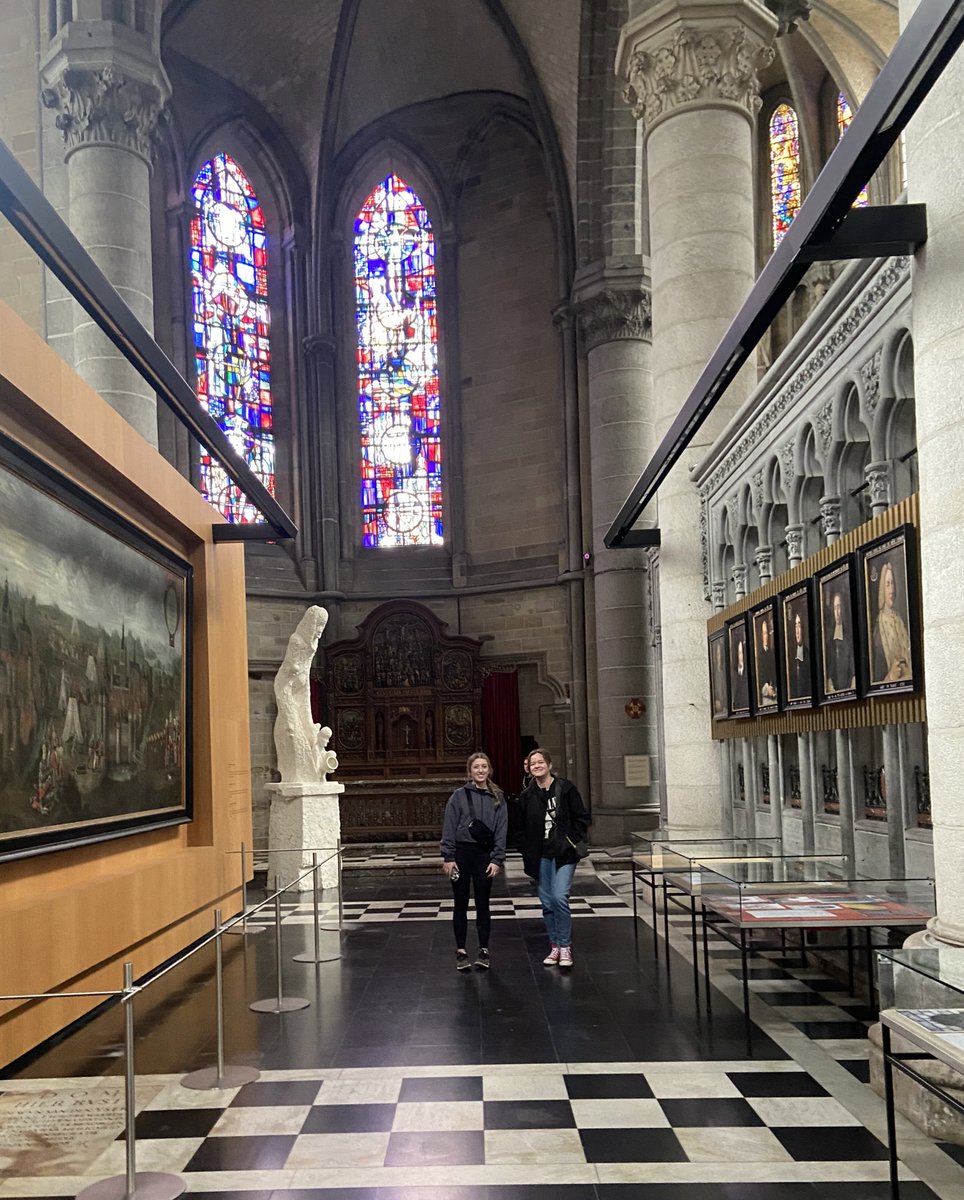 Our adventures continued yesterday as we saw Essex Farm Cemetery,       Flanders Fields Museum and spent time touring around Ypres. #brsd