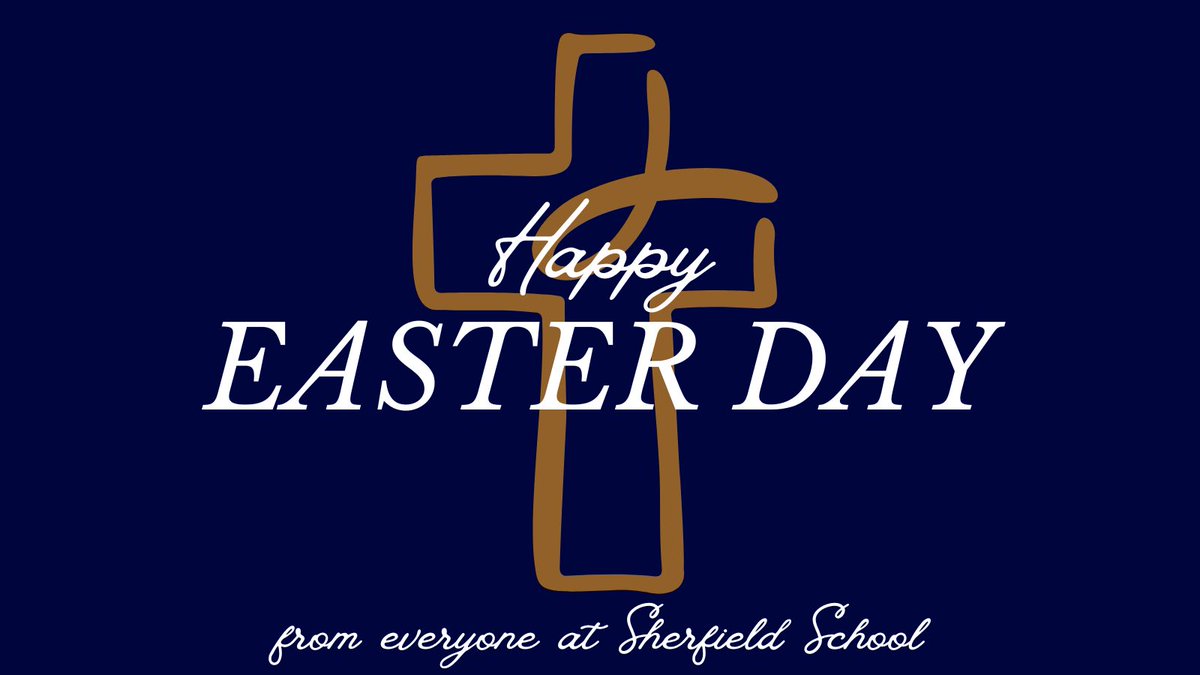 Happy Easter Sunday from everyone at Sherfield School. We hope you are all having a delightful Easter weekend. #EasterSunday