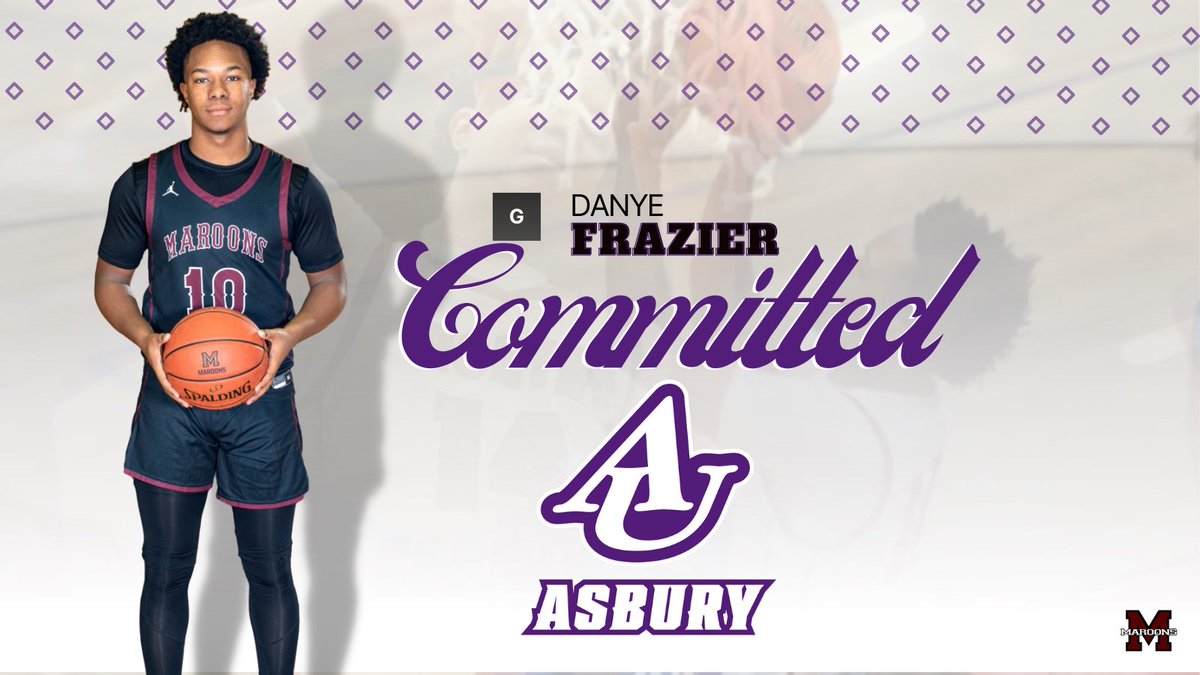 HUGE congrats to our own <a href="/danye_frazier/">Danyefrazier2</a> on his commitment to <a href="/AsburyHoops/">Asbury Men’s Basketball</a>!