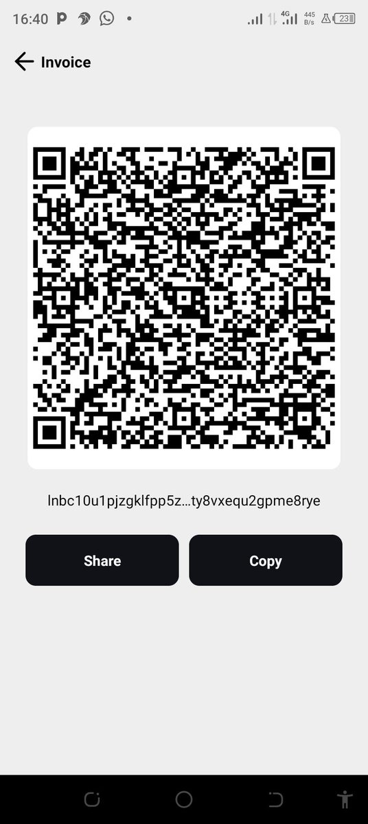 NoudekeJean's tweet photo. @Lightxwallet Pour une facture de 1000 sats
Du Bénin 🇧🇯 https://t.co/Ki0b02JpWU