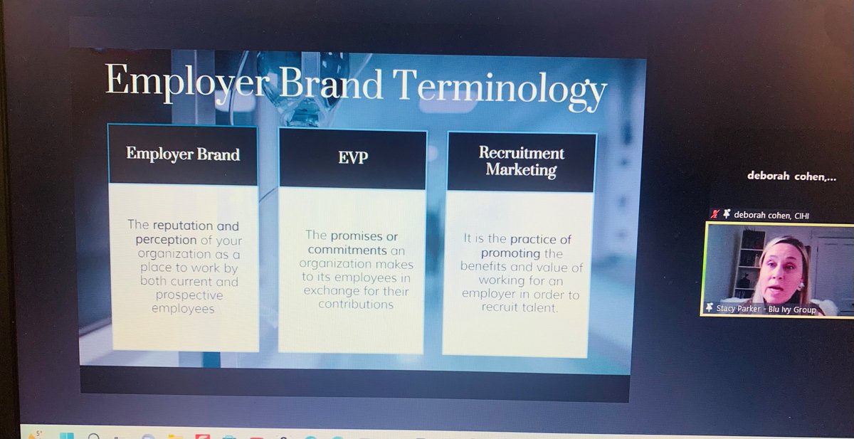 BirchmountGroup's tweet photo. Repairing the Employer Brand of the Medical Profession.
@BluStacy from @BluIvyGroup  is currently leading us through an amazing session! 
#employerbrand #healthcare #hospitals #canada #conference https://t.co/cyyqWOiCzE