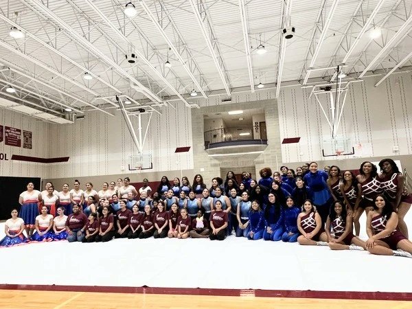 heightsvisual's tweet image. Thank you everyone for joining us at our annual spin show last night! 
We had a great time and loved sharing the floor with our guard friends from Lamar, Waltrip and Texas Southern. 
Thank you parents for your help!
@heightshsband @ghostofheights @HISDFineArt @Heights_PTO