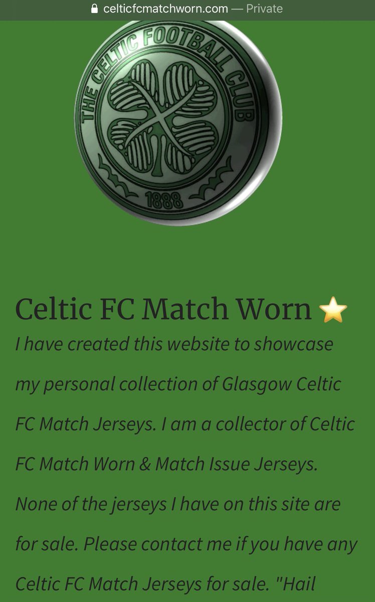 celticshirt's tweet photo. Good selection of Celtic Player shirts listed for sale on my eBay account. 
All the links will be on my twitter home page tonight or check out sellers other items on eBay to see what’s available. Good luck to anyone who bids #Celtic #CelticFC 🍀🍀🍀

https://t.co/WzLHge9RuQ https://t.co/i6M5yFfUB5