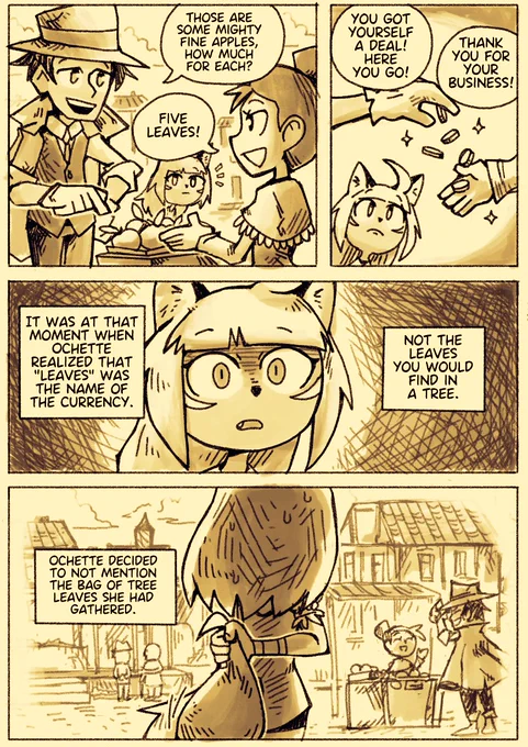 Local islander learns about monetary transactions. #OctopathTraveler2 